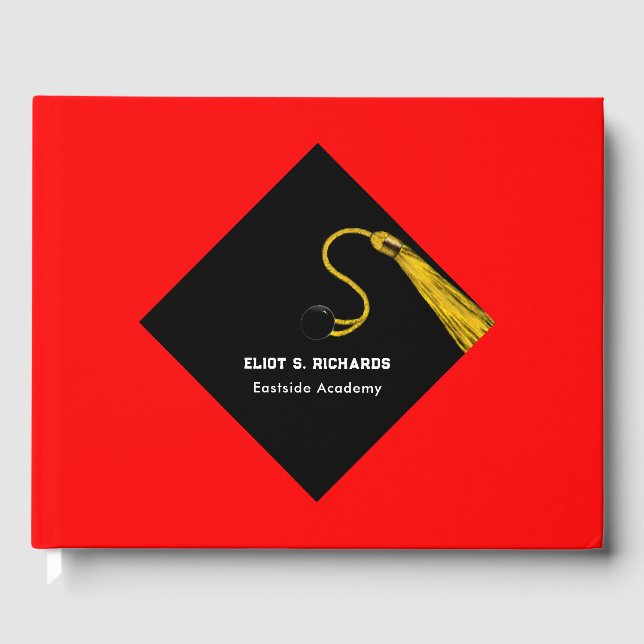 Graduation Party Guest Book (Front)