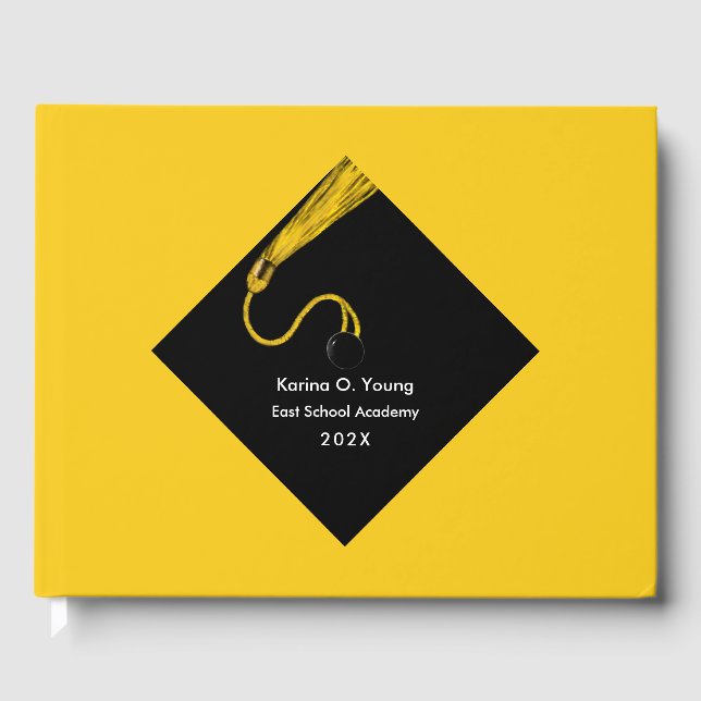 Graduation Party Guest Book (Front)