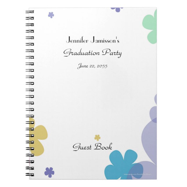 Graduation Party Guest Book (Front)