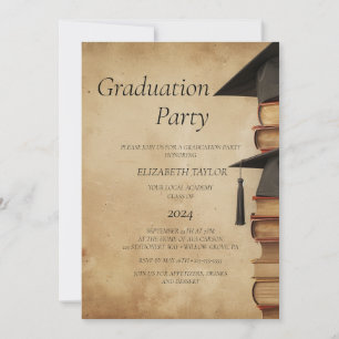 Graduation Party I Rustic Invitation