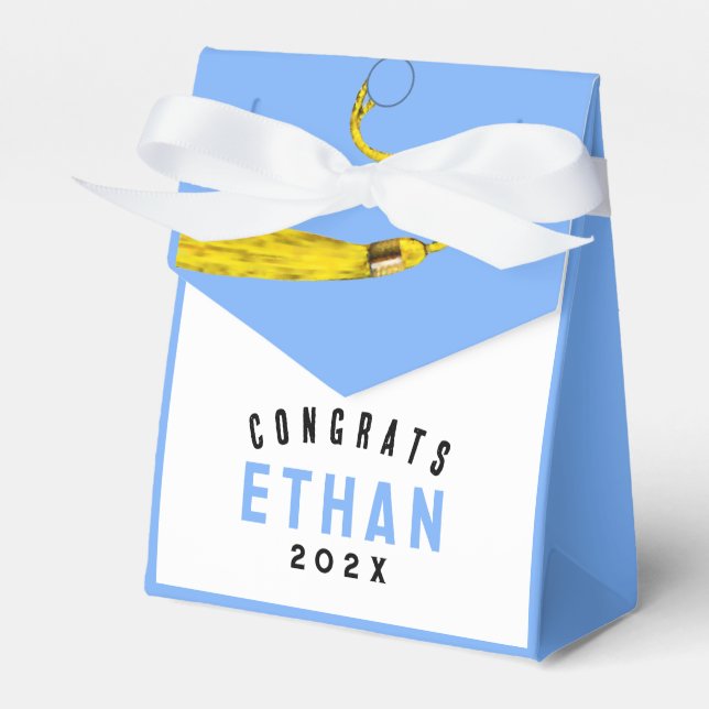 Graduation Party Ideas Favour Box (Front Side)