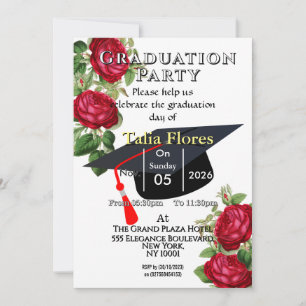 Graduation party Invitation