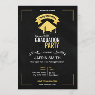 Graduation Party Invitation