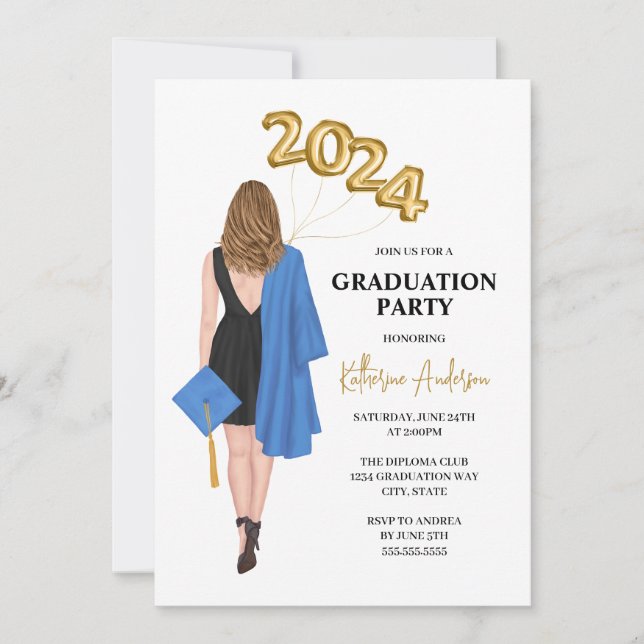 Graduation Party Invitation (Front)