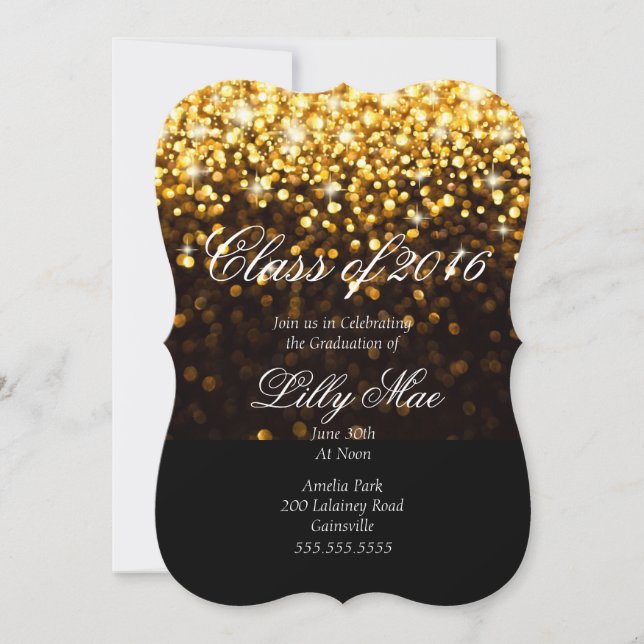 Graduation Party Invitation (Front)