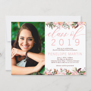 Graduation Party Invitation, Boho Invitation
