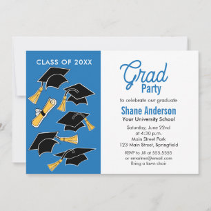 Graduation Party Invitation celebration Grad Party