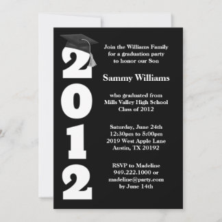 Graduation Party Invitation Class of 2012