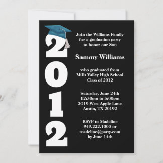 Graduation Party Invitation Class of 2012