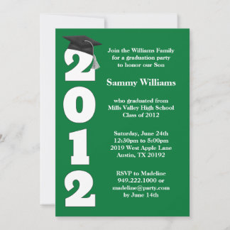 Graduation Party Invitation Class of 2012