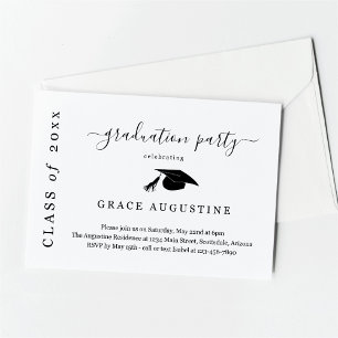 Graduation Party Invitation Insert