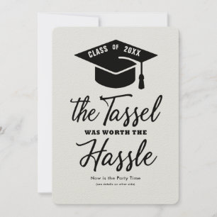 Graduation Party Invitation, Minimalist Grad Party Invitation