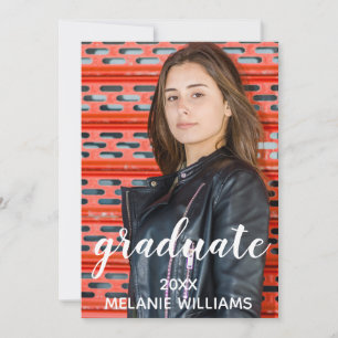 Graduation party invitation to customise