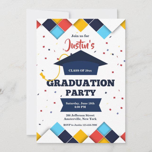 Graduation Party Invitations (Front)