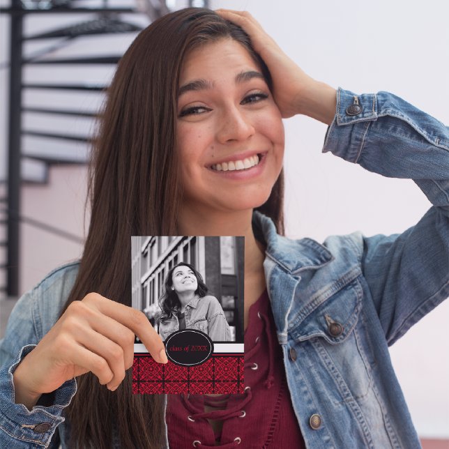 Graduation Party Invitations [Black & Red] (Creator Uploaded)