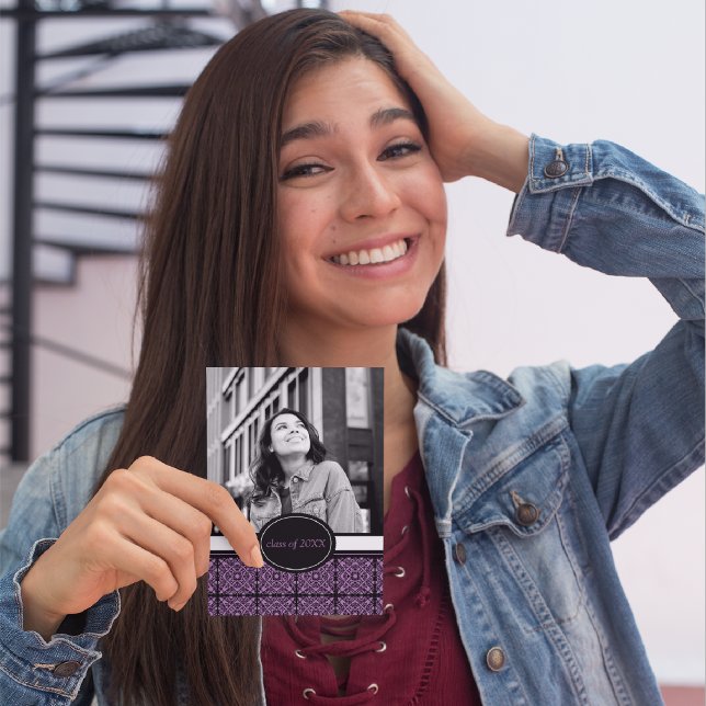 Graduation Party Invitations [Purple] (Creator Uploaded)