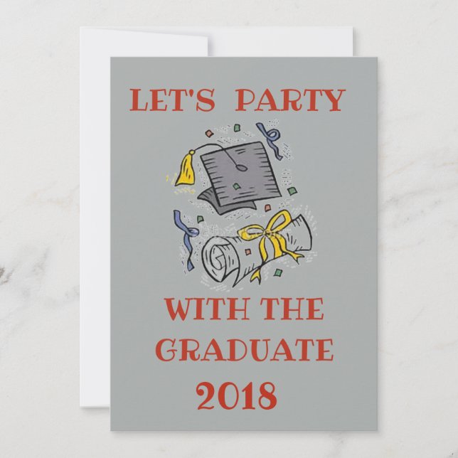 GRADUATION PARTY INVITE (Front)
