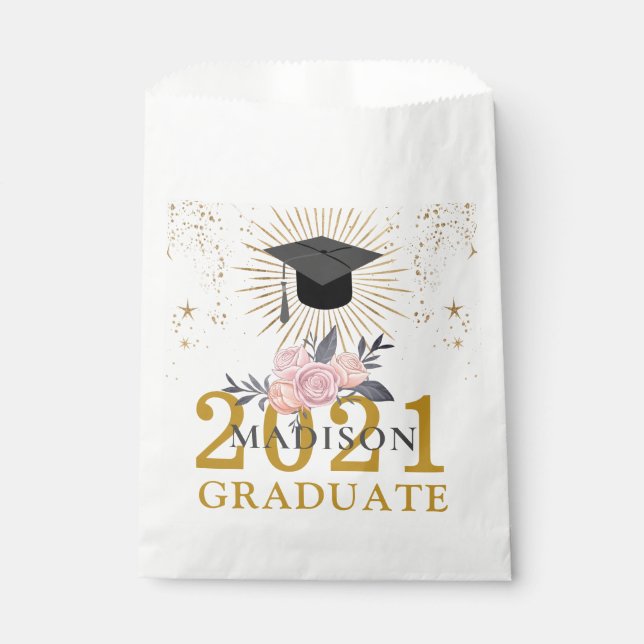 Graduation Party  Napkins Favour Bags (Front)