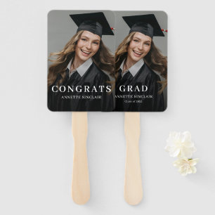 Graduation Party Photo Booth Hand Fan