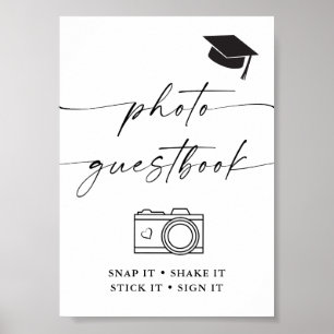 Graduation party photo guestbook snap it, sign it 