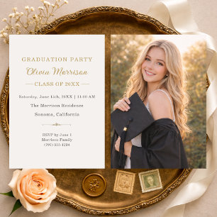 Graduation Party Photo Invitation