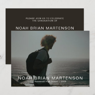 Graduation Party Photo Invitation