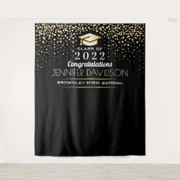 Graduation Party Photobooth backdrop Tapestry