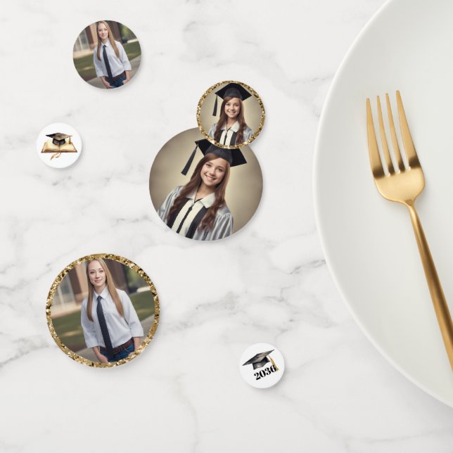 Graduation Party Photos Table  Confetti (Group)