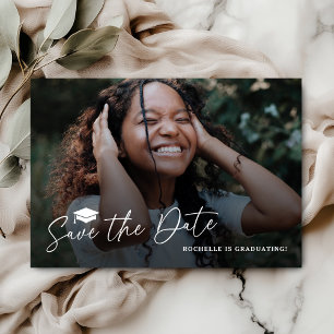 Graduation Party Save The Date Card
