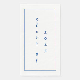 Graduation Party Student Graduate Class Of 2025 Napkin