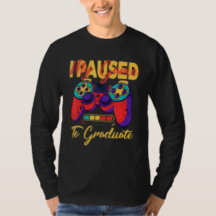 Graduation Party Supplies Quote Gamer Controller   T-Shirt