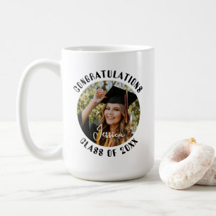 Graduation Party Sweet Personalised Photo and Name Coffee Mug