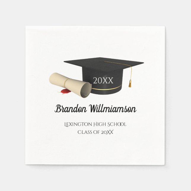 Graduation Party Tableware   Napkin (Front)