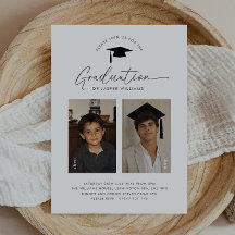 Graduation Party Then and Now Boy 2 Photo