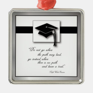 Graduation Path, Square Gift Items Metal Tree Decoration