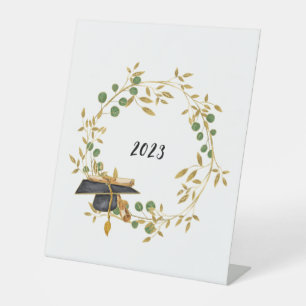 Graduation Pedestal Sign