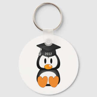 Graduation Penguin Key Ring