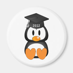 Graduation Penguin Magnet
