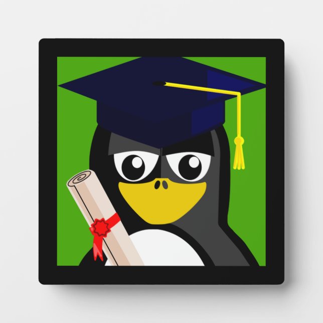 GRADUATION PENGUIN PLAQUE (Front)