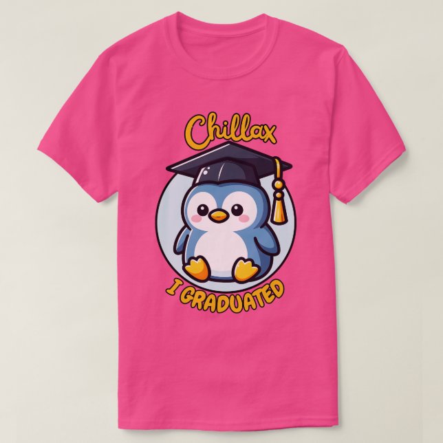 Graduation penguin T-Shirt (Design Front)