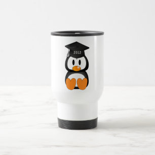 Graduation Penguin Travel Mug