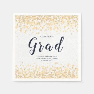 Graduation Personalised Elegant Napkin