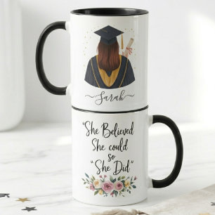 Graduation Personalised Graduate Senior University Mug