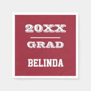 Graduation Personalised Ideas Napkin