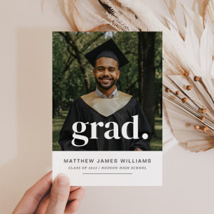 Graduation Photo Announcement