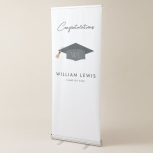 Graduation Photo Backdrop Graduation Decorations Retractable Banner