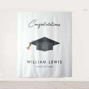 Graduation Photo Backdrop Graduation Decorations Tapestry