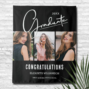 Graduation Photo Booth Backdrop Tapestry