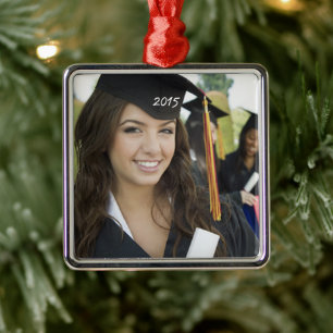 Graduation Photo Christmas Ornaments