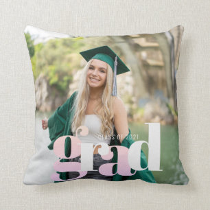 Graduation Photo Class of 2022 Graduate Cushion